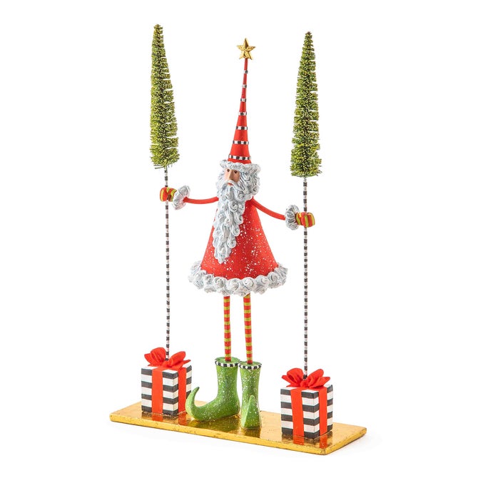 Patience Brewster Santa Gift Tree Figure - {current_domain}