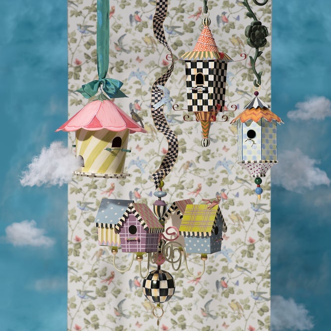 Hollyhock Birdhouse - {current_domain}