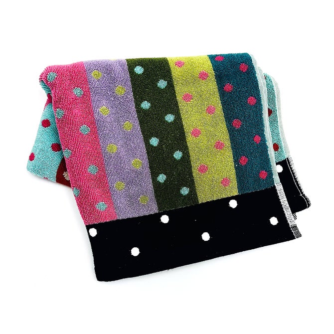 Stripe & Dot Confetti Towel - {current_domain}