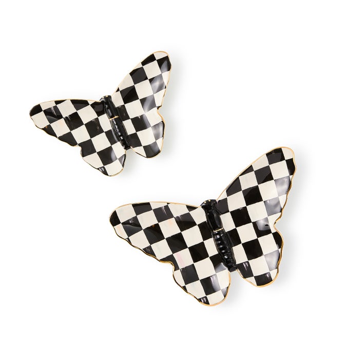 Courtly Butterfly Trinket Dishes, Set of 2 - {current_domain}