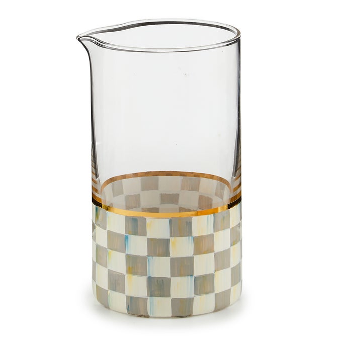 Sterling Check Mixing Glass - {current_domain}