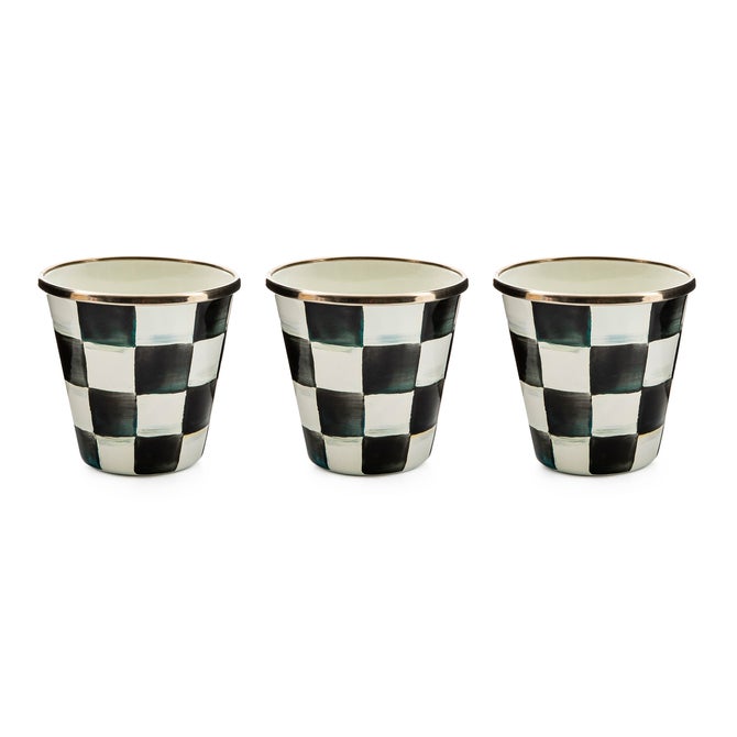 Courtly Check Herb Pots, Set of 3 - {current_domain}