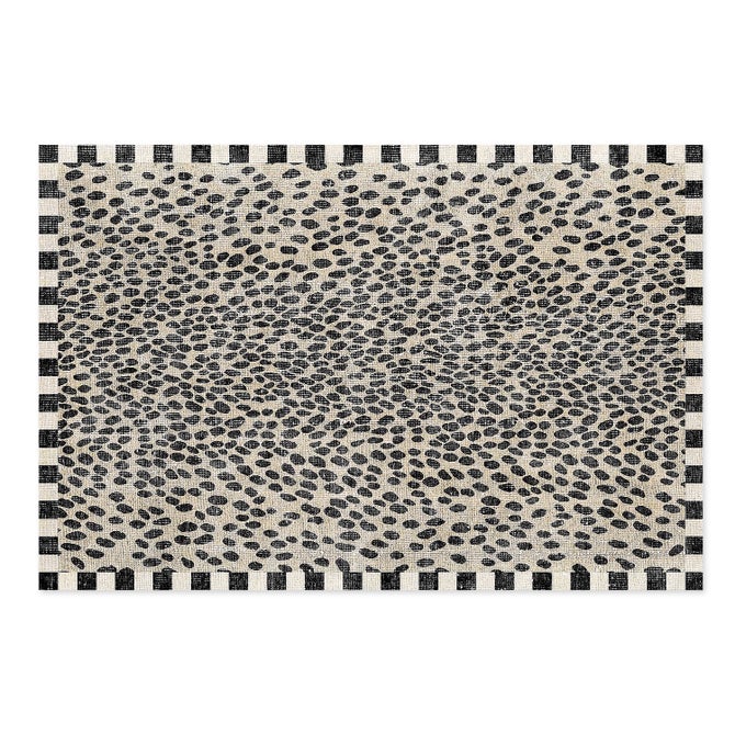 Snow Leopard 3' x 5' Washable Rug - {current_domain}