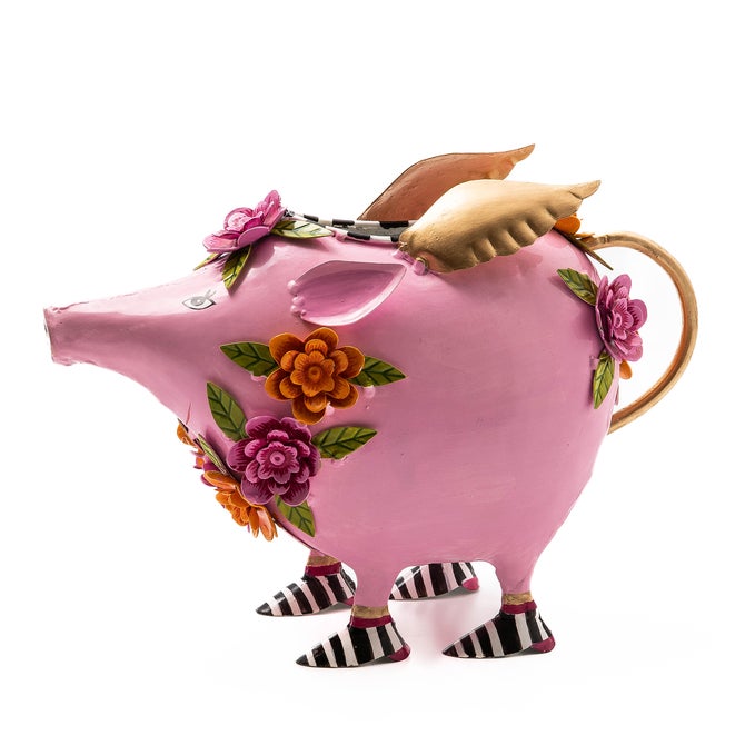 Patience Brewster Portia Pig Watering Can - {current_domain}