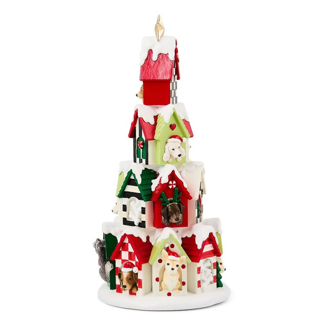 Check It Out Illuminated Dog House Tower - {current_domain}