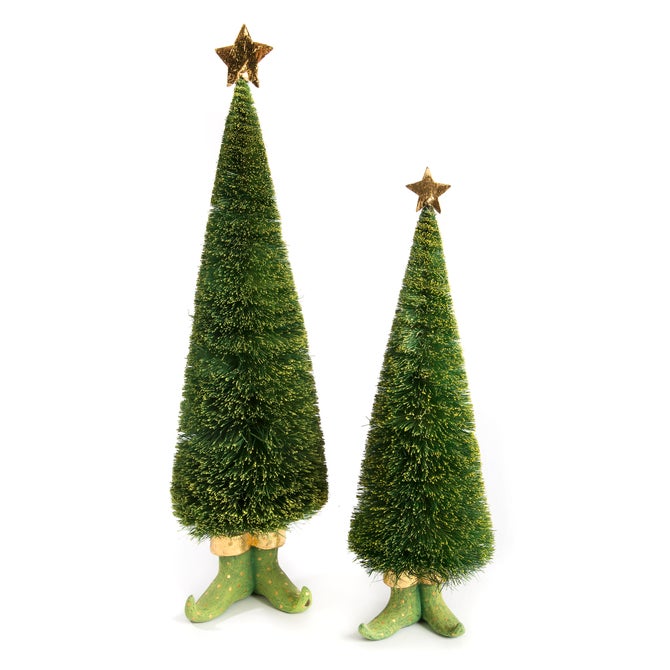 Patience Brewster Dash Away Sisal Elf Tree Figures - {current_domain}