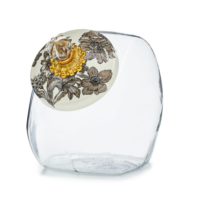 Cookie Jar with Sterling English Garden Lid - {current_domain}