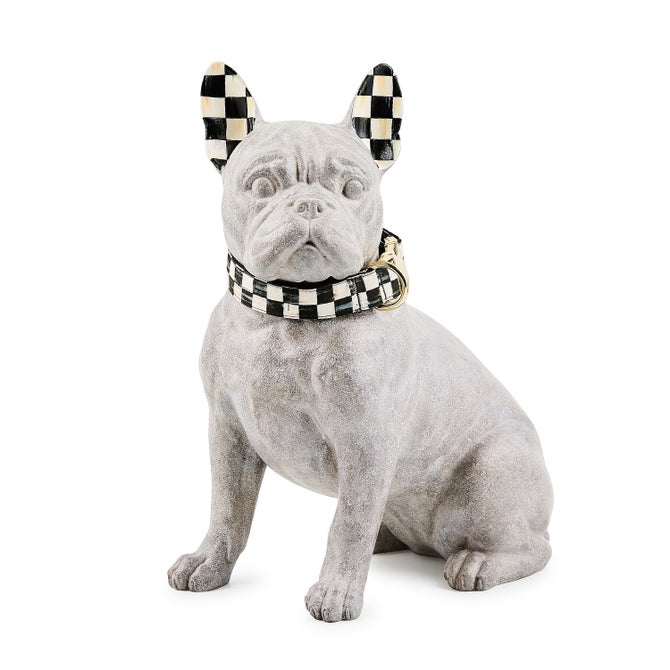 Courtly Check French Bulldog Figurine - {current_domain}