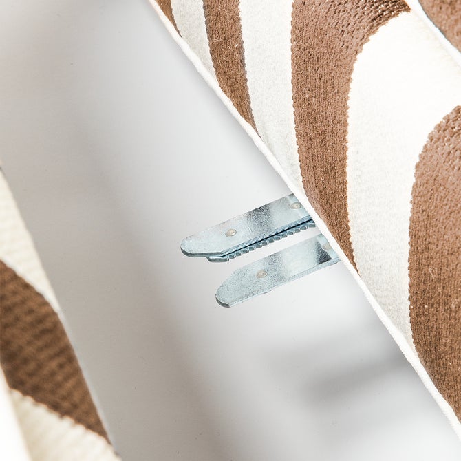 Marquee Brown Stripe 2-Piece Right Arm Chaise Sectional - {current_domain}