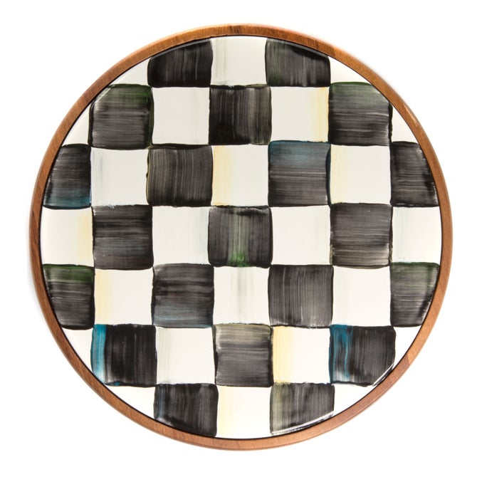 Courtly Check Large Trivet - {current_domain}