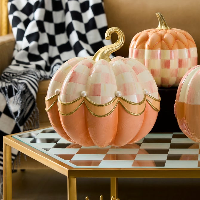 Rosy Check Fairytale Swag Pumpkin - {current_domain}