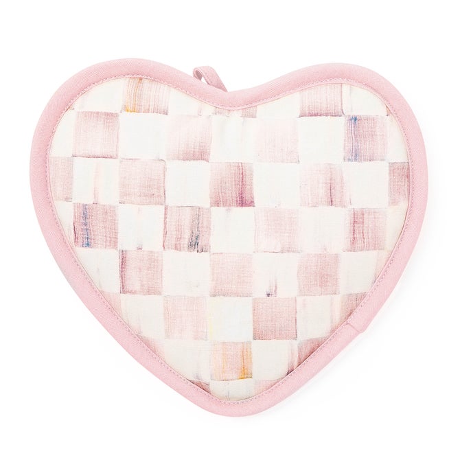 Rosy Check Heart Potholder - {current_domain}
