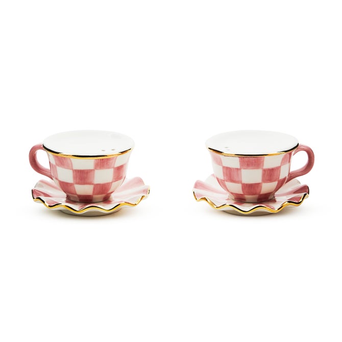 Rosy Check Teacup Salt & Pepper Set - {current_domain}
