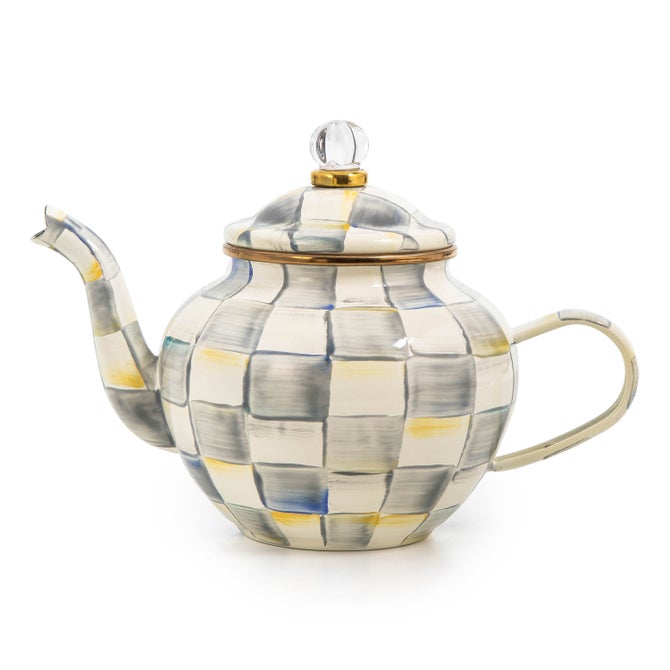 Sterling Check 4 Cup Teapot - {current_domain}