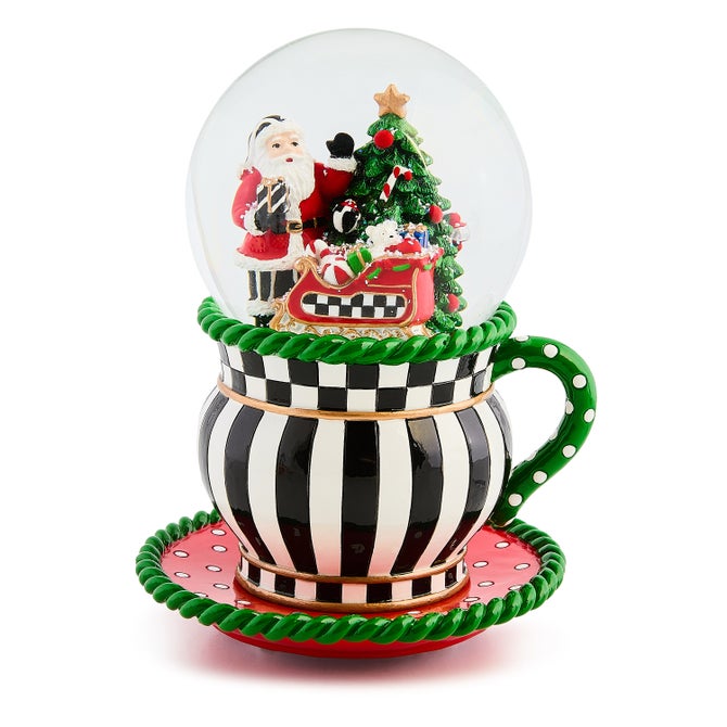 Check It Out Teacup Snow Globe - {current_domain}