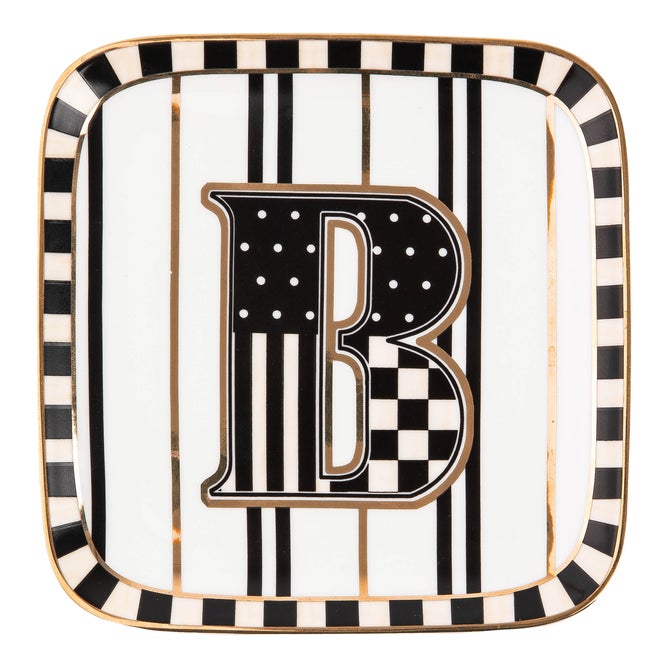 Monogram Dish - B - {current_domain}