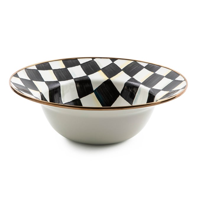 Courtly Check Serving Bowl - {current_domain}