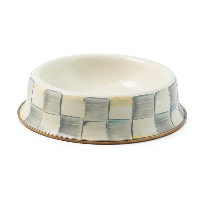 Sterling Check Small Pet Dish - {current_domain}