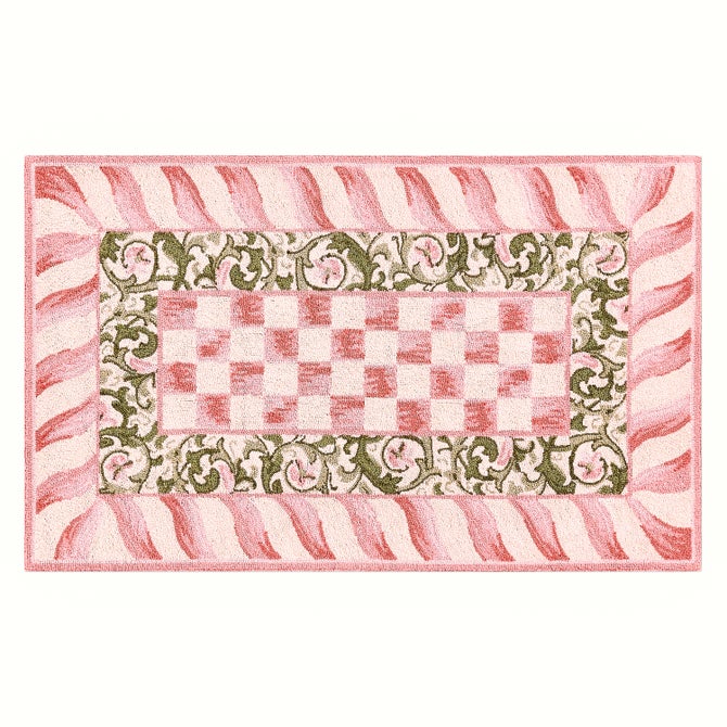 Rosy Check 3' x 5' Rug - {current_domain}