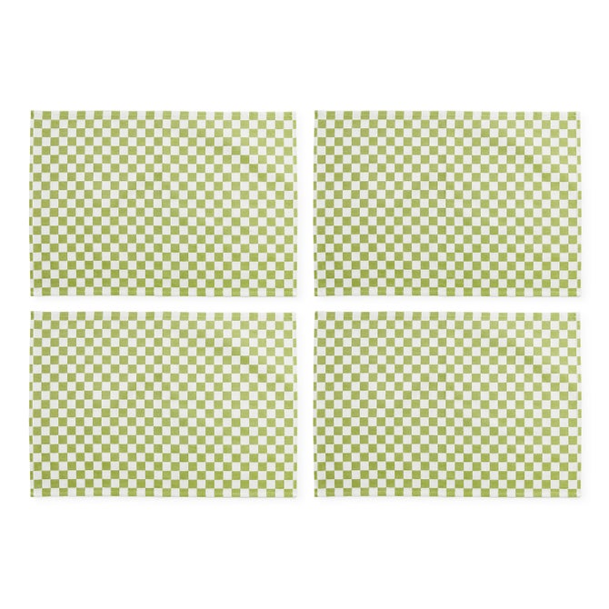 Green Check Placemat, Set of 4 - {current_domain}