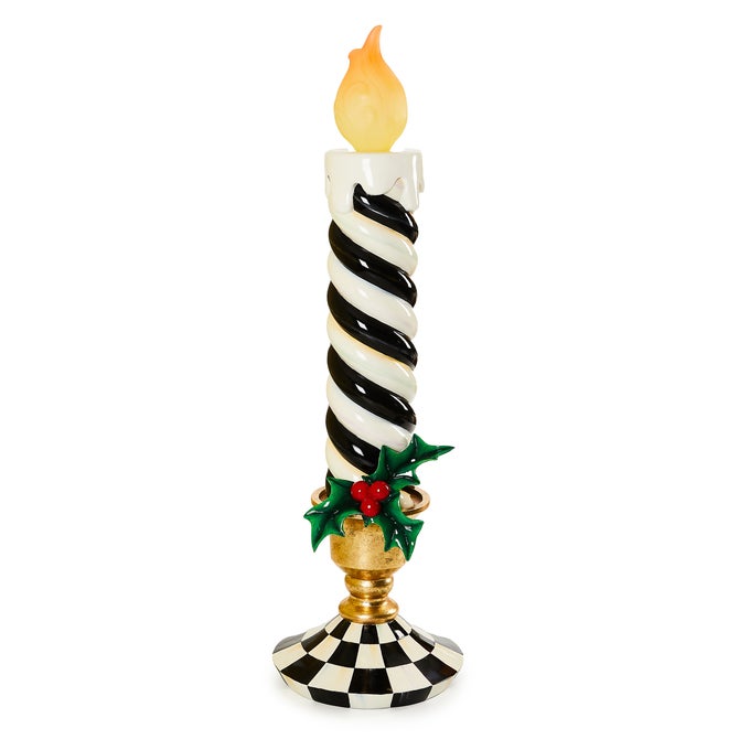 Courtly Illuminated Medium Trophy Candle - {current_domain}