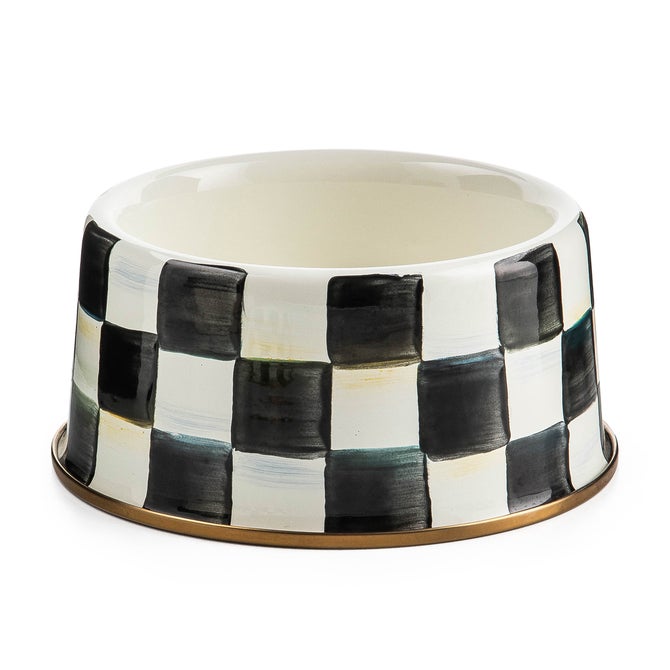 Courtly Check Medium Pet Dish - {current_domain}