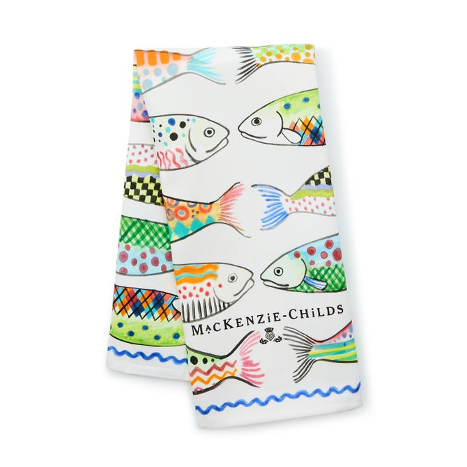 Go Fish Dish Towel - {current_domain}