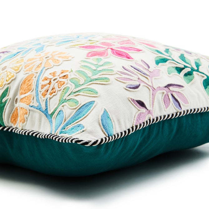 Carnivale Floral Throw Pillow - {current_domain}
