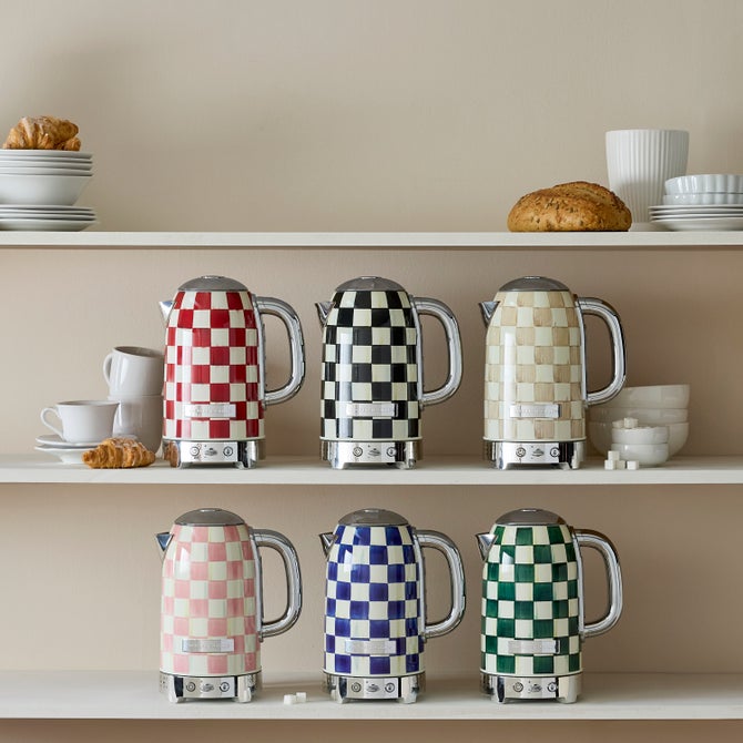 Courtly Check Electric Kettle - {current_domain}