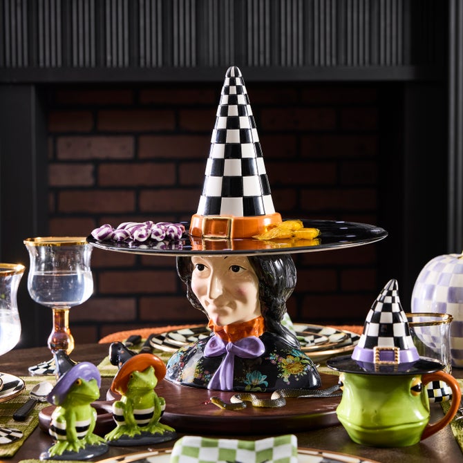 Greta Witch Ceramic Serving Stand - {current_domain}
