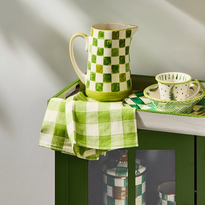 Linen Check Dish Towel - {current_domain}