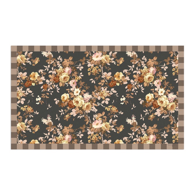 Cafe Floral 3' x 5' Floor Mat - {current_domain}