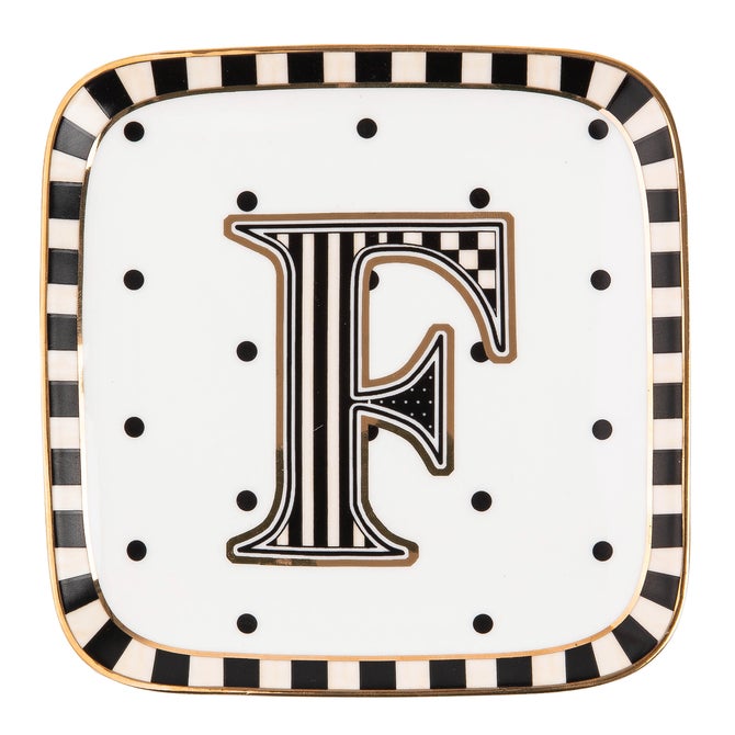 Monogram Dish - F - {current_domain}