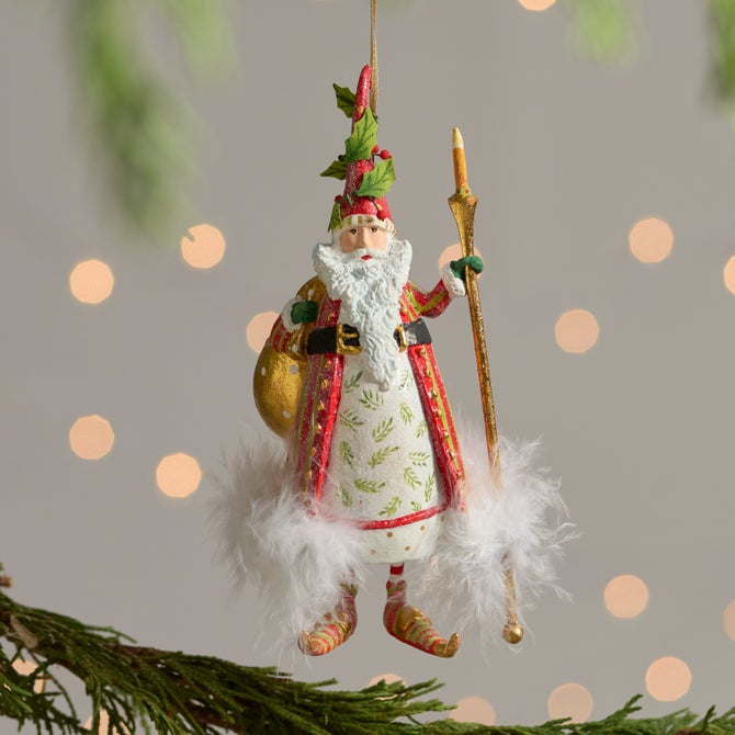 Patience Brewster Dash Away Nicholas Santa Ornament - {current_domain}