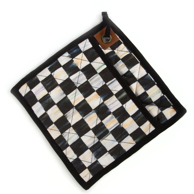 Courtly Check Bistro Potholder - {current_domain}