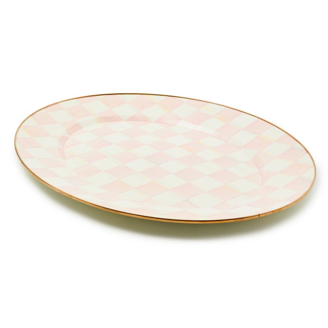 Rosy Check Large Oval Platter - {current_domain}