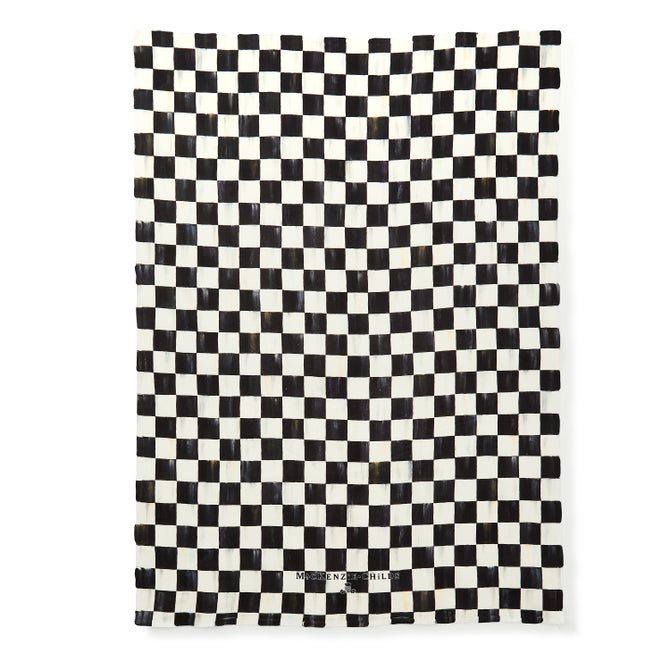Courtly Check Dish Towel - {current_domain}