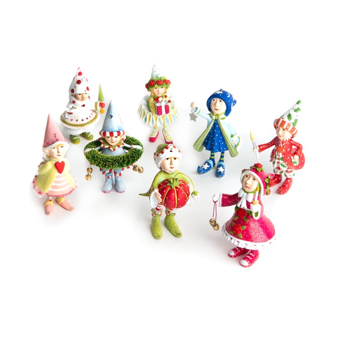 Patience Brewster Dash Away Elves Mini Ornaments Set - {current_domain}