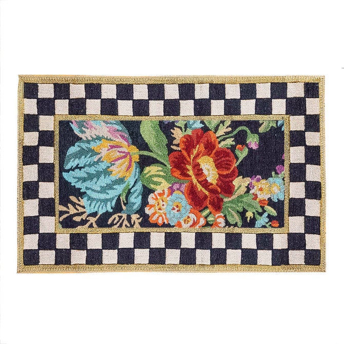 Flower Market 2' x 3' Washable Rug - {current_domain}