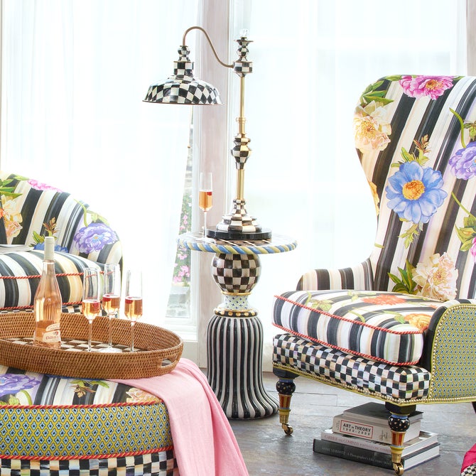 Courtly Farmhouse Writer's Lamp - {current_domain}