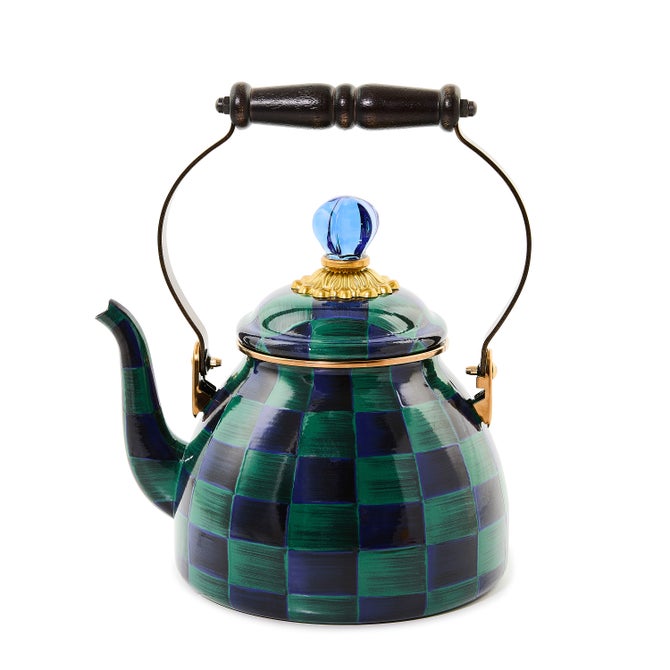 Juniper Check 2 Quart Tea Kettle - {current_domain}