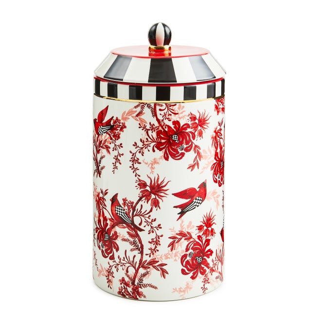 Cardinal Toile Canister - {current_domain}