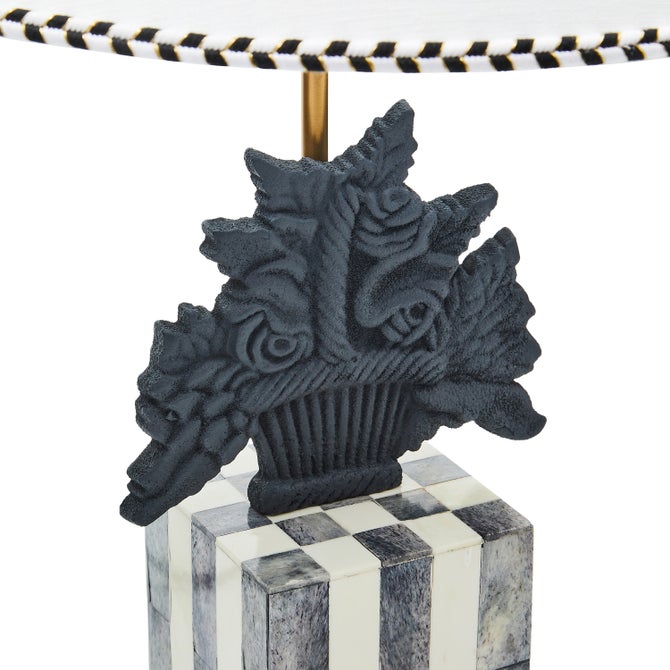 Flower Basket Table Lamp - {current_domain}