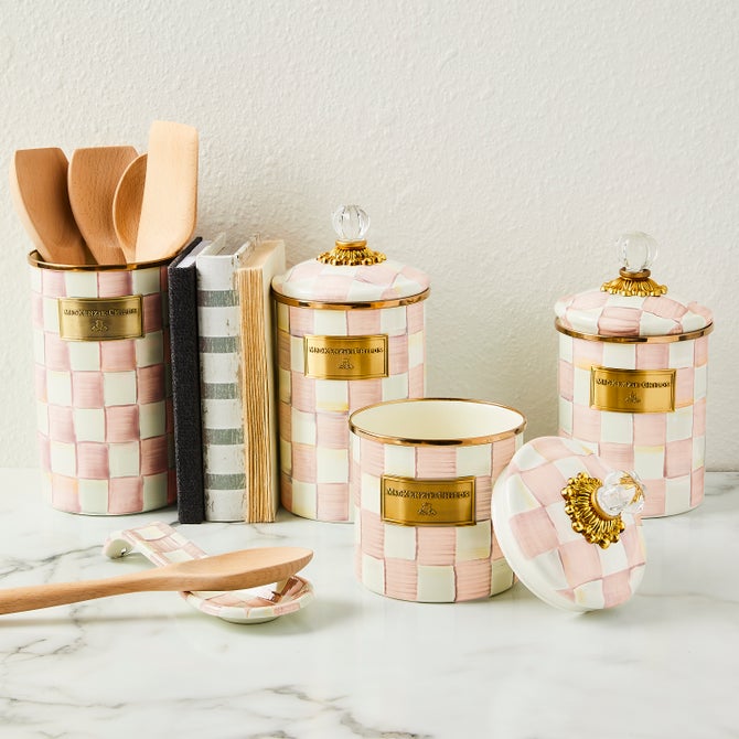 Rosy Check 5pc Kitchen Essentials Set - {current_domain}