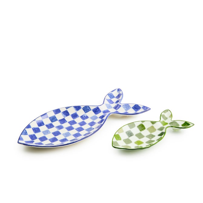 Go Fish Serving Platters, Set of 2 - {current_domain}