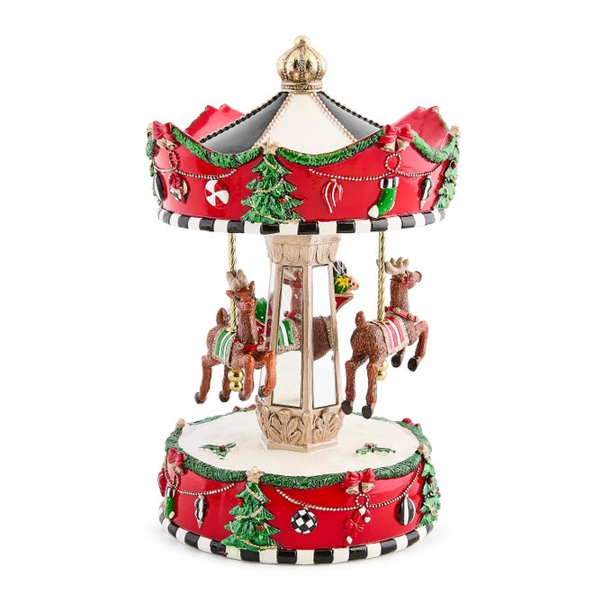 MacKenzie-Childs Christmas Carousel - {current_domain}
