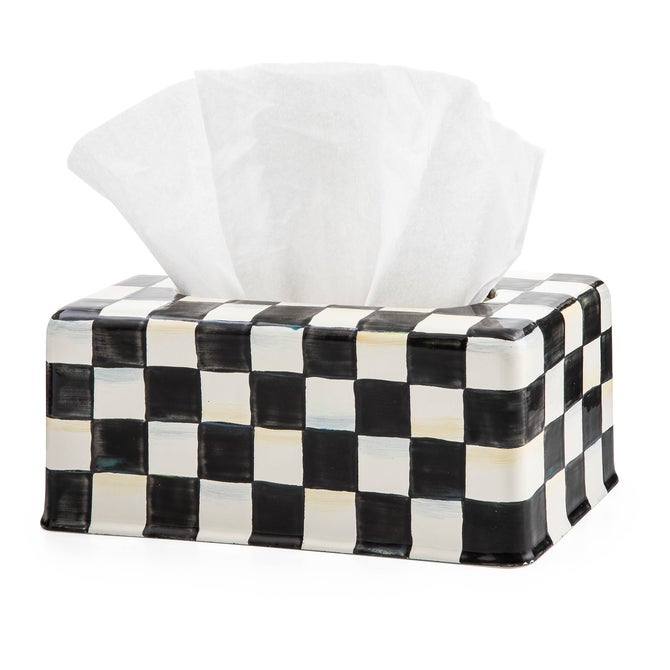 Courtly Check Standard Tissue Box Cover - {current_domain}