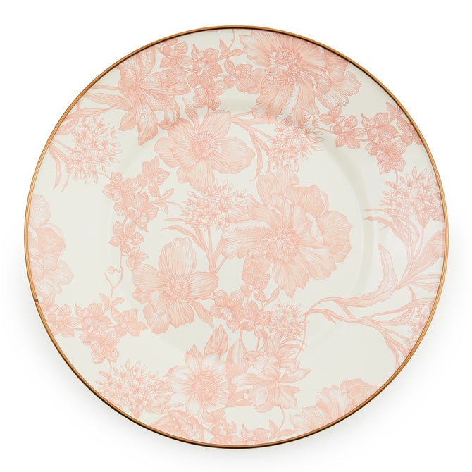 Rosy English Garden Enamel Dinnerware - {current_domain}