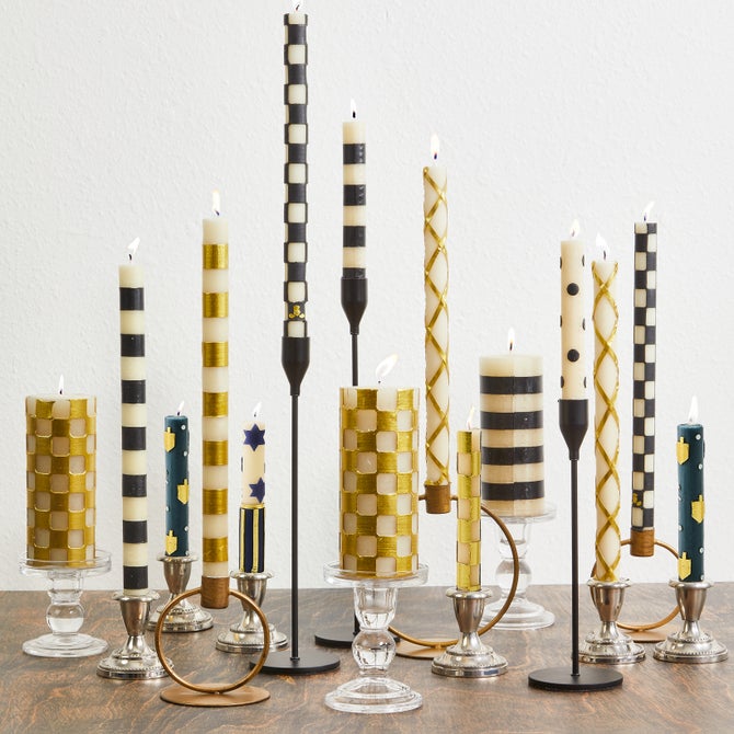 Judaica Mini Dinner Candles, Set of 6 - {current_domain}