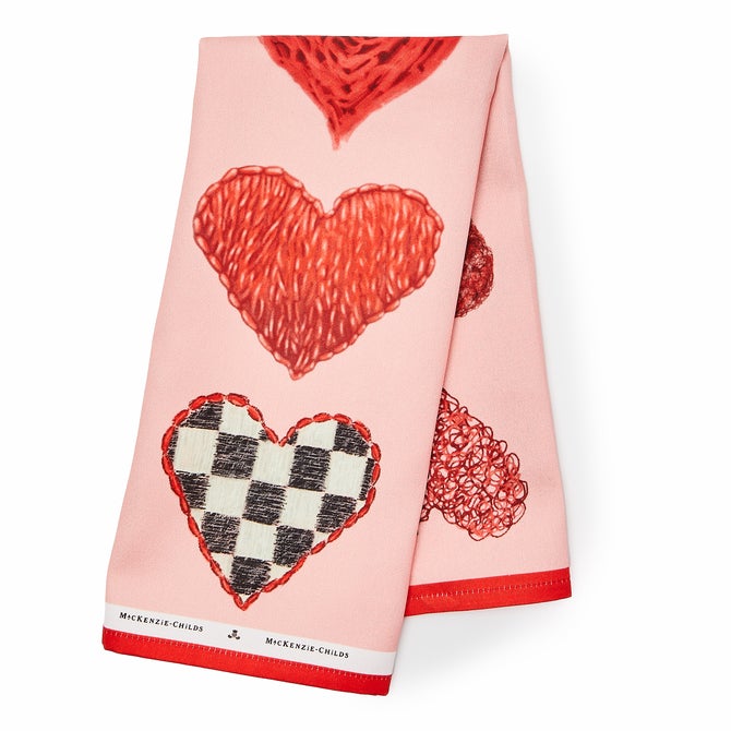 Heart Dish Towel - {current_domain}